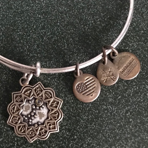 Alex and Ani Expandable Wire Bracelet Sagittarius 2017 - Picture 13 of 16